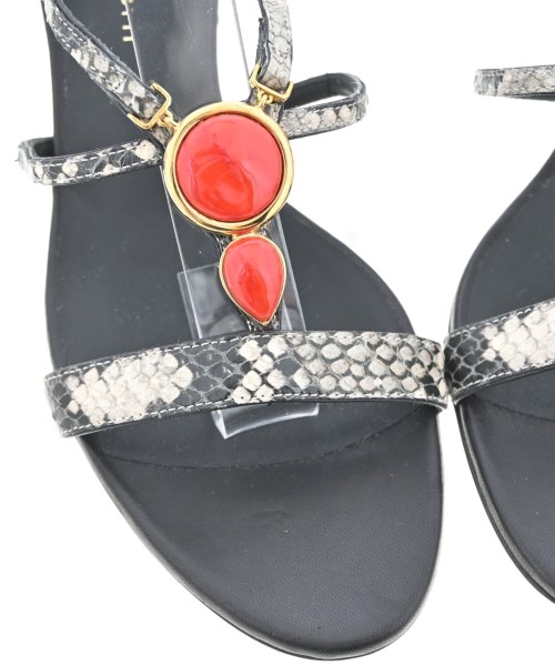 GIUSEPPE ZANOTTI DESIGN（ジュゼッペザノッティーデサイン）サンダル 黒 サイズ:EU38(24.5cm位) レディース/2200703527264