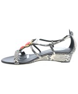 GIUSEPPE ZANOTTI DESIGN（ジュゼッペザノッティーデサイン）サンダル 黒 サイズ:EU38(24.5cm位) レディース/2200703527264