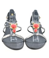 GIUSEPPE ZANOTTI DESIGN（ジュゼッペザノッティーデサイン）サンダル 黒 サイズ:EU38(24.5cm位) レディース/2200703527264