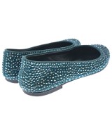 GIUSEPPE ZANOTTI DESIGN（ジュゼッペザノッティーデサイン）バレエシューズ/オペラシューズ 青 サイズ:EU34 1/2(21cm位) レディース/2200708830048