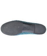 GIUSEPPE ZANOTTI DESIGN（ジュゼッペザノッティーデサイン）バレエシューズ/オペラシューズ 青 サイズ:EU34 1/2(21cm位) レディース/2200708830048