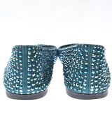 GIUSEPPE ZANOTTI DESIGN（ジュゼッペザノッティーデサイン）バレエシューズ/オペラシューズ 青 サイズ:EU34 1/2(21cm位) レディース/2200708830048