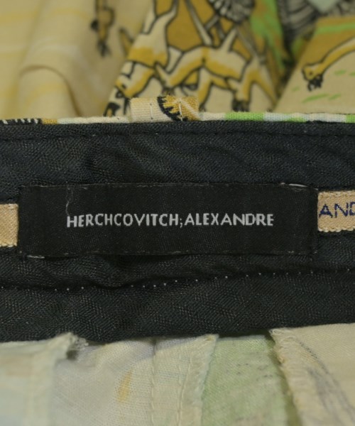 ALEXANDRE HERCHCOVITCH（アレキサンドル　ヘルシュコヴィッチ）ショートパンツ 白 サイズ:40(XL位) メンズ/2200704251069
