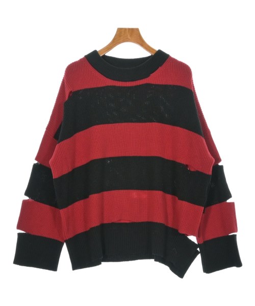 Pier Antonio Gaspari(ピエール　アントニオ　ガスパリ)ニット・セーター 赤 サイズ:42(M位)/2200643568051