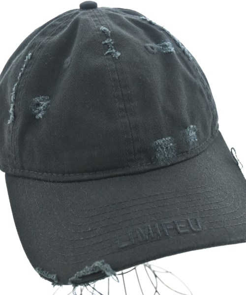 LIMI feu（リミフゥ）キャップ 黒 サイズ:F レディース/2200634715112