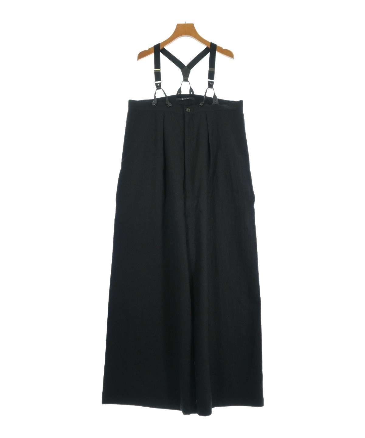 LIMI feu（リミフゥ）オールインワン/サロペット 黒 サイズ:2(S位