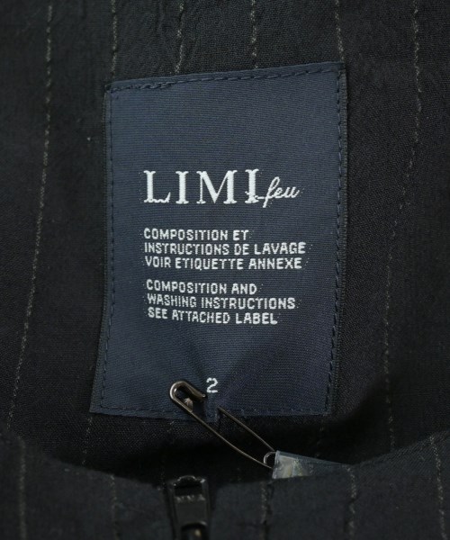 LIMI feu（リミフゥ）ベスト 黒 サイズ:2(S位) レディース/2200639139043