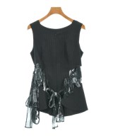 LIMI feu（リミフゥ）ベスト 黒 サイズ:2(S位) レディース/2200639139043