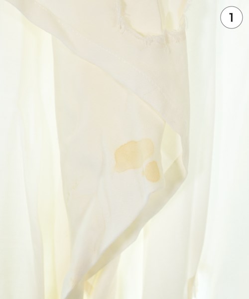 LIMI feu（リミフゥ）シャツワンピース 白 サイズ:S レディース/2200640012021