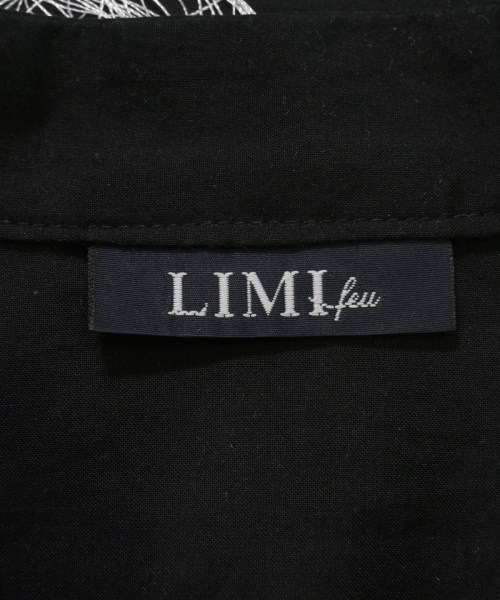 LIMI feu（リミフゥ）カジュアルシャツ 黒 サイズ:2(S位) レディース/2200640012038