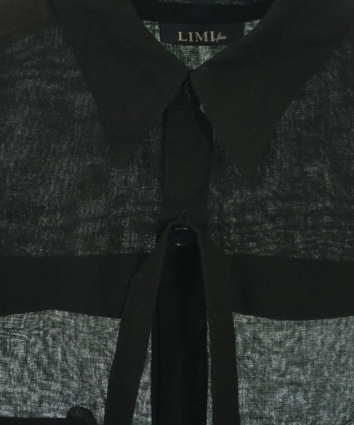 LIMI feu（リミフゥ）カジュアルシャツ 黒 サイズ:2(S位) レディース/2200640012045