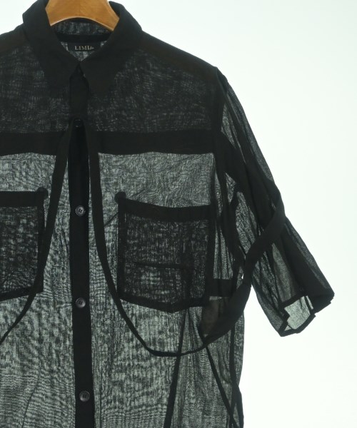 LIMI feu（リミフゥ）カジュアルシャツ 黒 サイズ:2(S位) レディース/2200640012045