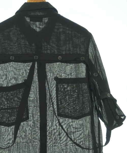 LIMI feu（リミフゥ）カジュアルシャツ 黒 サイズ:2(S位) レディース/2200640012045