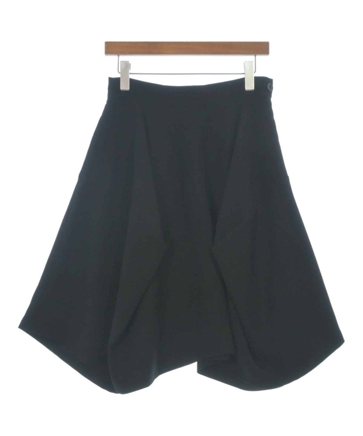 LIMI feu（リミフゥ）ひざ丈スカート 黒 サイズ:2(S位) レディース