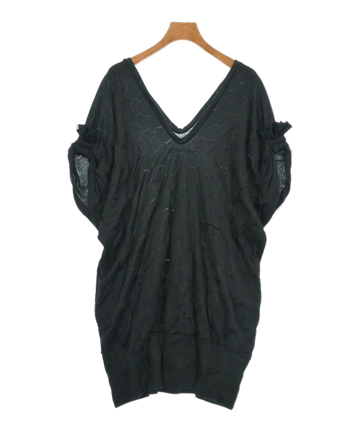 LIMI feu（リミフゥ）ワンピース 紺 サイズ:S レディース