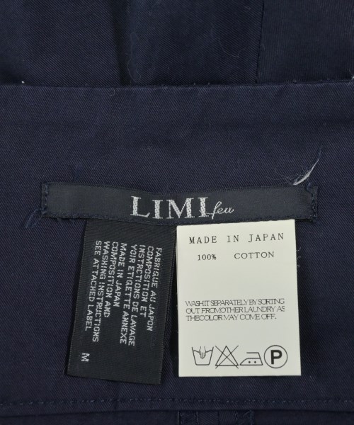 LIMI feu（リミフゥ）クロップドパンツ 紺 サイズ:M レディース/2200626620073