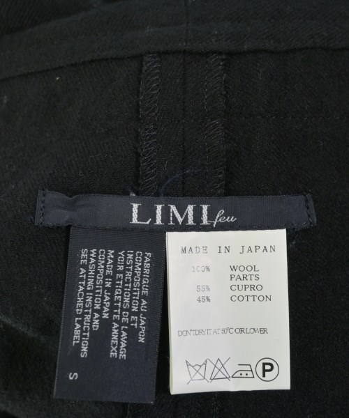 LIMI feu（リミフゥ）その他 黒 サイズ:S レディース/2200626620097