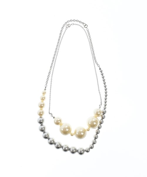 LIMI feu（リミフゥ）ネックレス 白 サイズ:- レディース/2200640394011