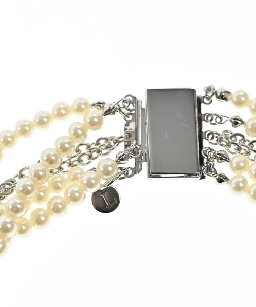 LIMI feu（リミフゥ）ネックレス 白 サイズ:- レディース/2200640394011