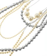 LIMI feu（リミフゥ）ネックレス 白 サイズ:- レディース/2200640394011