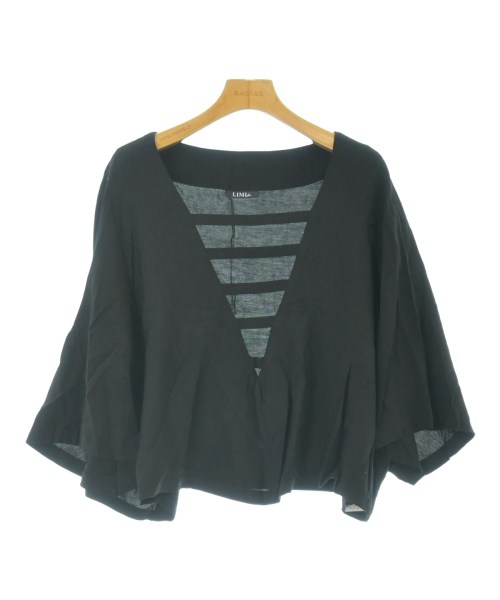 LIMI feu(リミフー)ブラウス 黒 サイズ:S/2200632448098