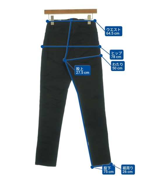 LIMI feu（リミフゥ）デニムパンツ 黒 サイズ:-(S位) レディース/2200632893119