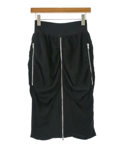 LIMI feu(リミフー)ひざ丈スカート 黒 サイズ:S/2200633124083