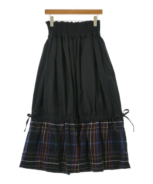 LIMI feu(リミフー)ロング・マキシ丈スカート 黒 サイズ:S/2200633124106