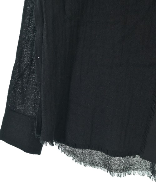 LIMI feu（リミフゥ）カジュアルシャツ 黒 サイズ:2(S位) レディース/2200644271110