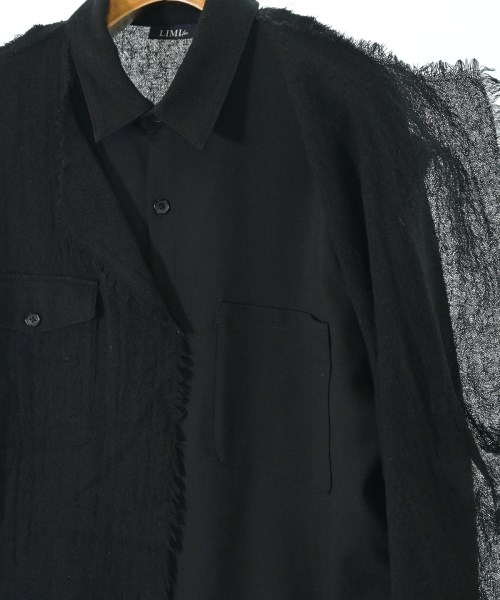 LIMI feu（リミフゥ）カジュアルシャツ 黒 サイズ:2(S位) レディース/2200644271110