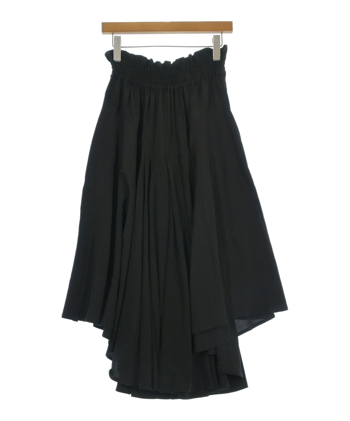 LIMI feu（リミフゥ）ロング・マキシ丈スカート 黒 サイズ:-(S位