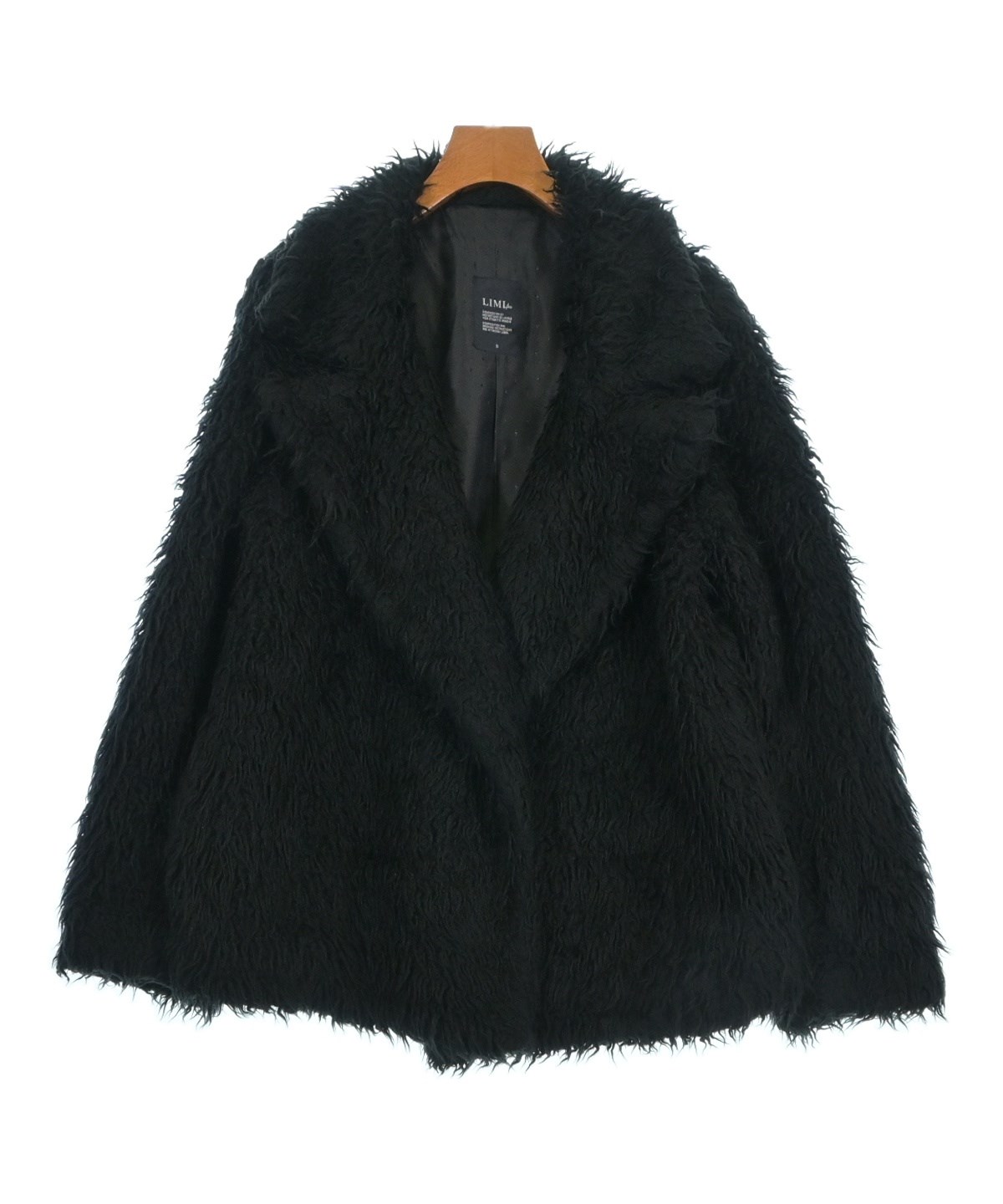 LIMI feu（リミフゥ）テーラードジャケット 黒 サイズ:S レディース