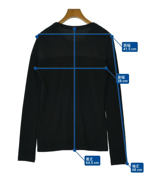 LIMI feu（リミフゥ）カーディガン 黒 サイズ:2(S位) レディース/2200621423020