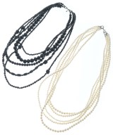 LIMI feu（リミフゥ）ネックレス 黒 サイズ:- レディース/2200624675075