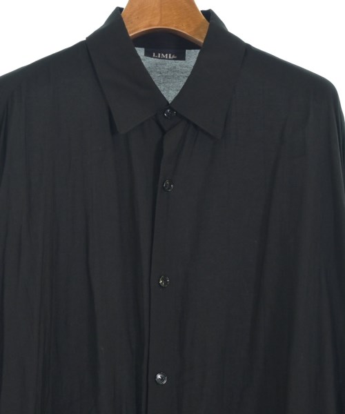 LIMI feu（リミフゥ）シャツワンピース 黒 サイズ:S レディース/2200624787068