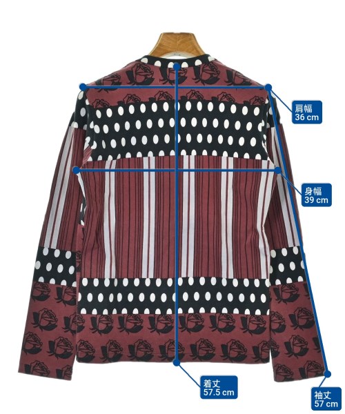 LIMI feu（リミフゥ）カーディガン 赤 サイズ:S レディース/2200621361223