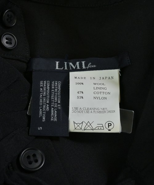 LIMI feu（リミフゥ）ブラウス 黒 サイズ:S レディース/2200625150052