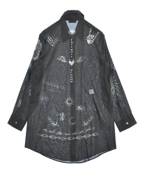 LIMI feu（リミフゥ）カジュアルシャツ 黒 サイズ:2(S位) レディース/2200633404048