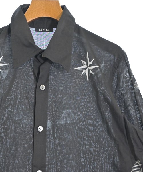 LIMI feu（リミフゥ）カジュアルシャツ 黒 サイズ:2(S位) レディース/2200633404048