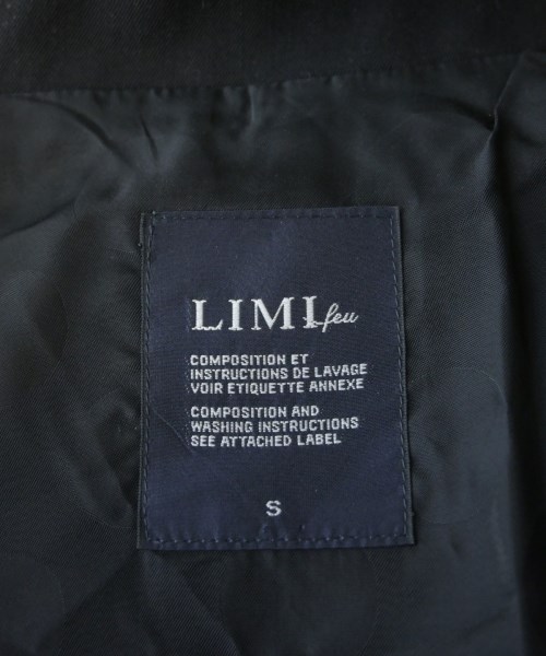 LIMI feu（リミフゥ）テーラードジャケット 黒 サイズ:S レディース/2200633445072