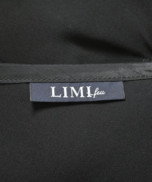 LIMI feu（リミフゥ）ワンピース 黒 サイズ:2(S位) レディース/2200607038040
