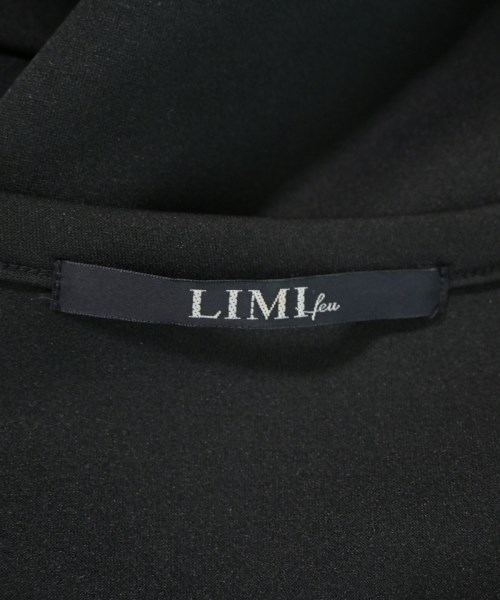 LIMI feu（リミフゥ）ワンピース 黒 サイズ:F レディース/2200611020116
