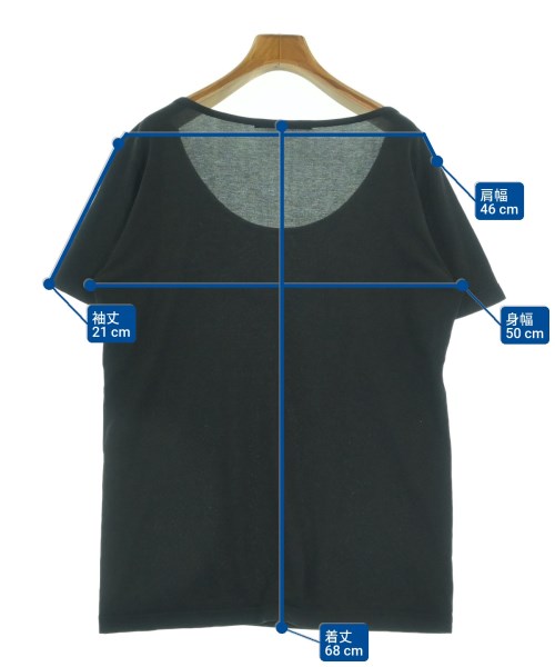 LIMI feu（リミフゥ）Tシャツ・カットソー 黒 サイズ:S レディース/2200601016099