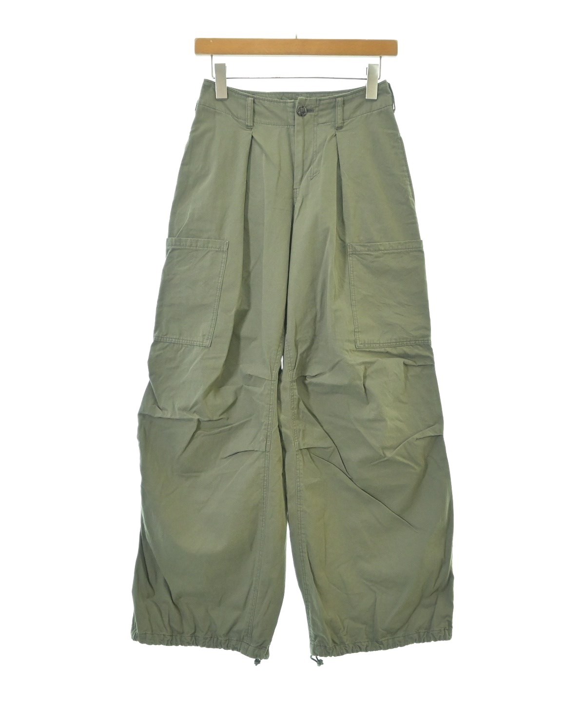 LIMI feu リネンワイドパンツ スラックス グルカパンツ リミフゥ