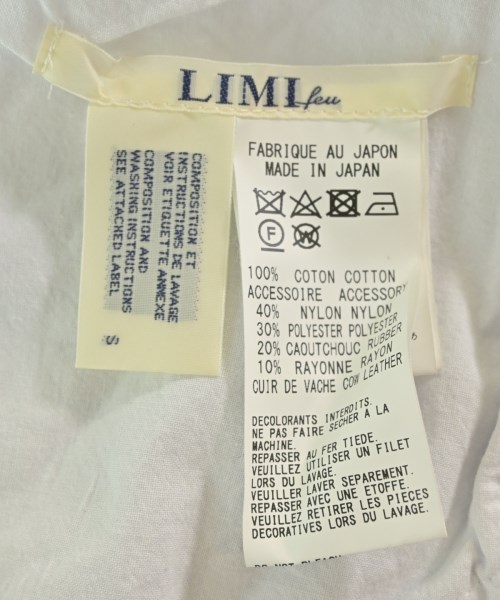 LIMI feu（リミフゥ）その他 黒 サイズ:S レディース/2200674142077