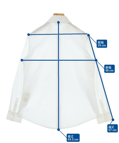 LIMI feu（リミフゥ）カジュアルシャツ 白 サイズ:S レディース/2200676788020