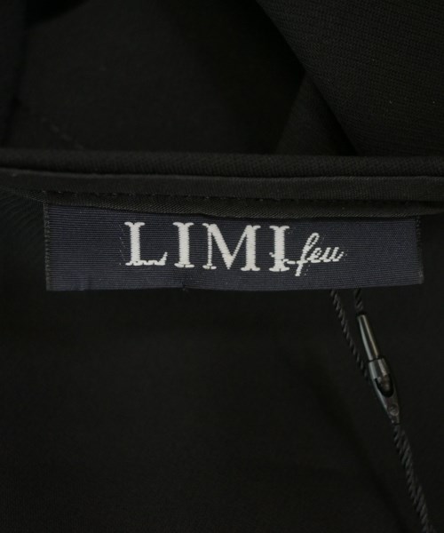 LIMI feu（リミフゥ）ワンピース 黒 サイズ:2(S位) レディース/2200691802688