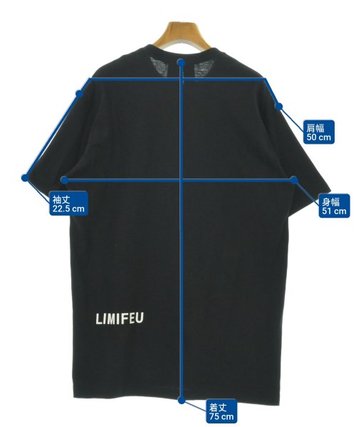 LIMI feu（リミフゥ）Tシャツ・カットソー 黒 サイズ:3(M位) レディース/2200691802695