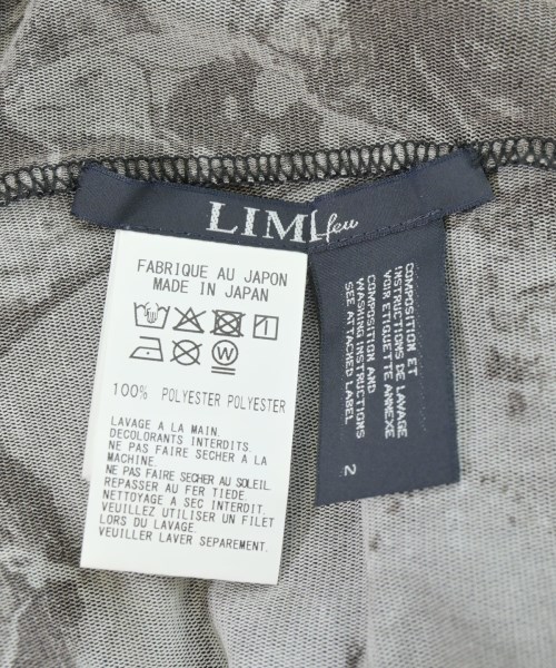 LIMI feu（リミフゥ）Tシャツ・カットソー 黒 サイズ:2(S位) レディース/2200699754026