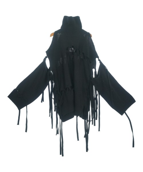 LIMI feu(リミフー)ニット・セーター 黒 サイズ:2(S位)/2200651455060